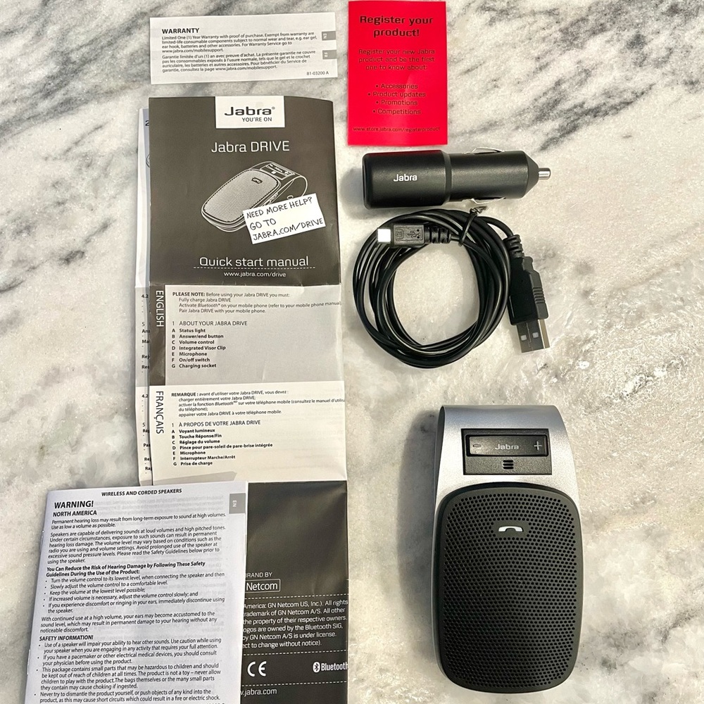 Jabra Drive Bluetooth In-Car Speakerphone
